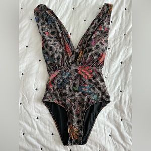 Anthropologie one piece swimsuit, size M